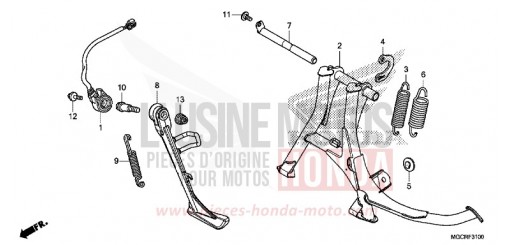 BEQUILLE CB1100NAJ de 2018